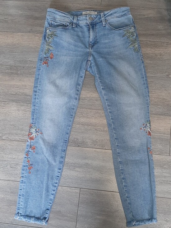 Mavi Denim - Women’s Mavi Jeans Light Blue Embroidered Jeans